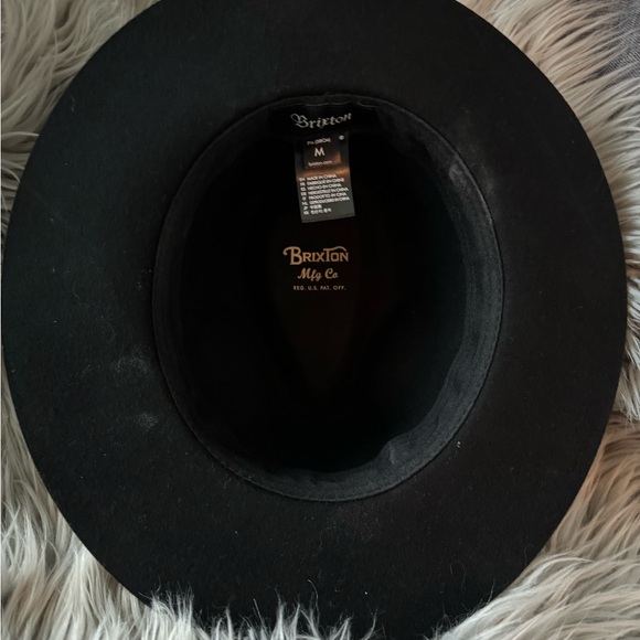 Broad Rim Felt Hat one Size - Picture 3 of 3